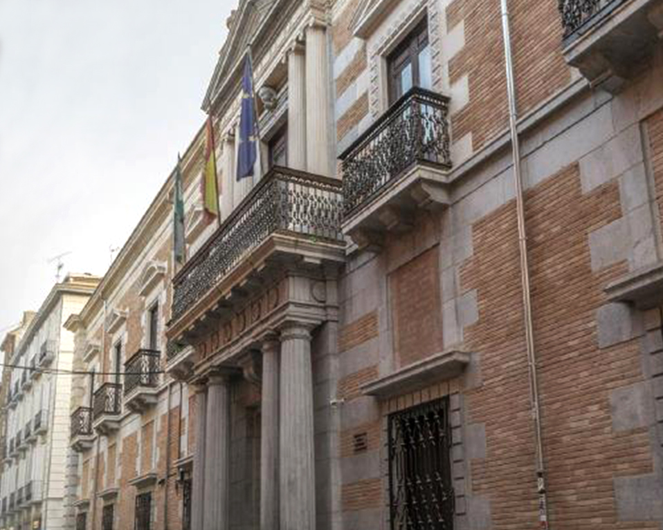 Fachada de la facultad de Traducción e Interpretación